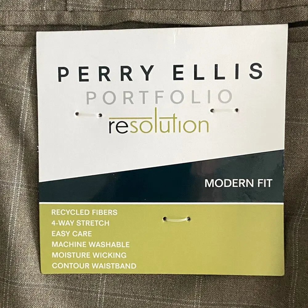 Perry Ellis Dress Pants Portfolio Men's 38
